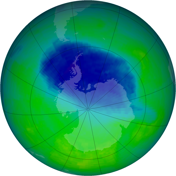 Ozone Map 1994-11-17